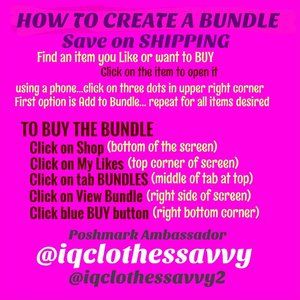 iqclothessavvy Jewelry - 30% Automatic Discount on ALL BUNDLES! iqclothessavvy Jewelry - 30% Automatic Discount on ALL BUNDLES!